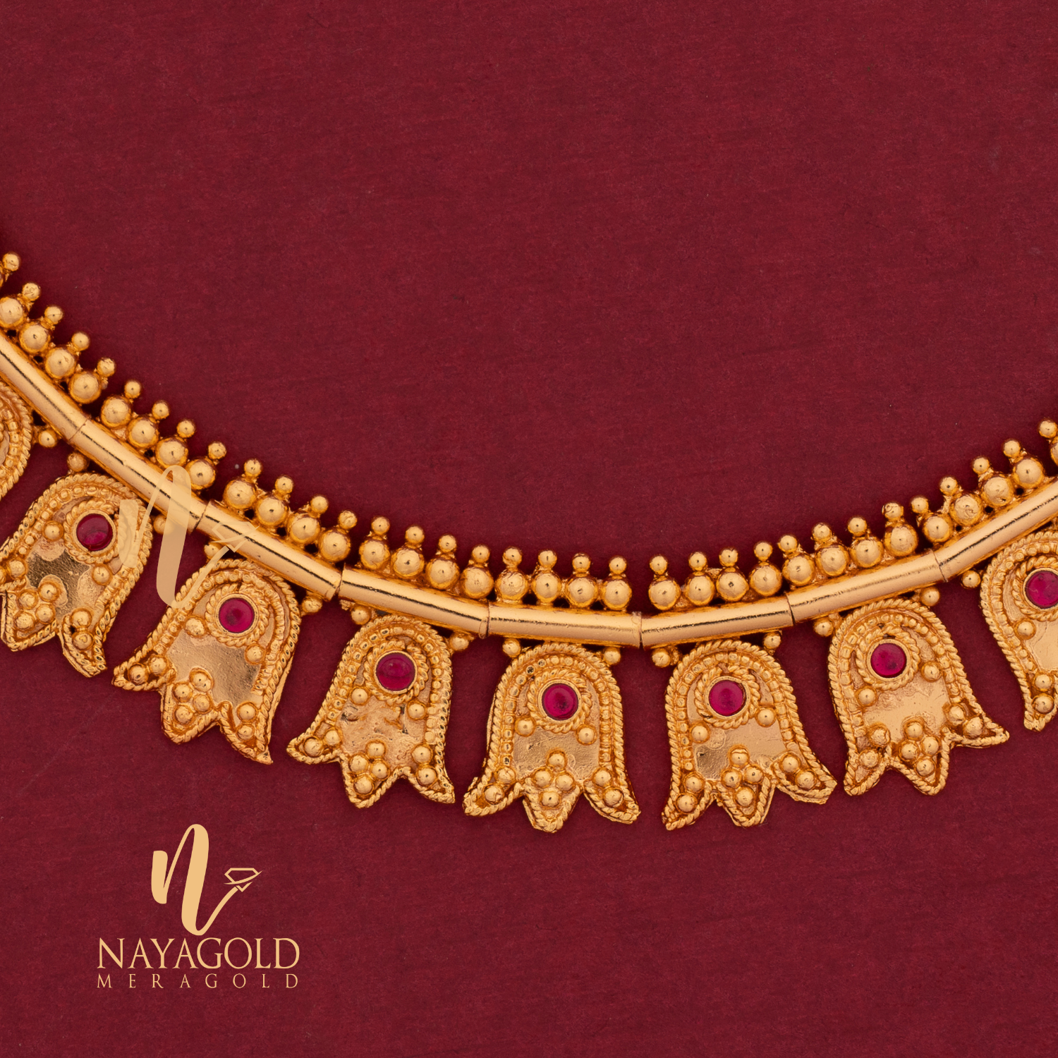 KERALA TRADITIONAL POOTHALI NECKLACE