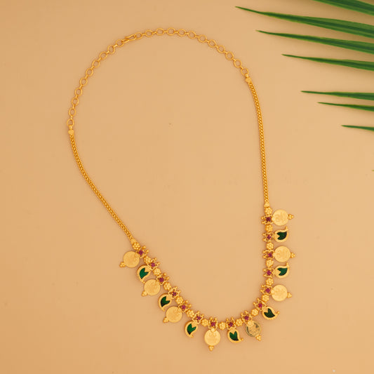 gold plated necklace