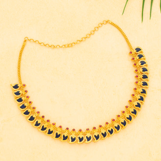 gold plated necklace