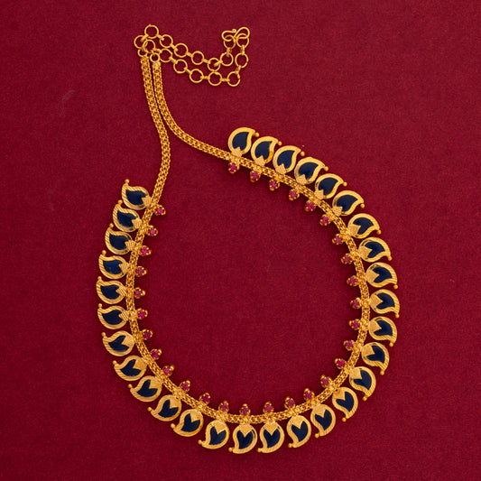 gold plated necklace