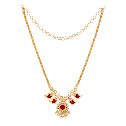 MANGO NECKLACE MNG02R NAYAGOLD MERAGOLD