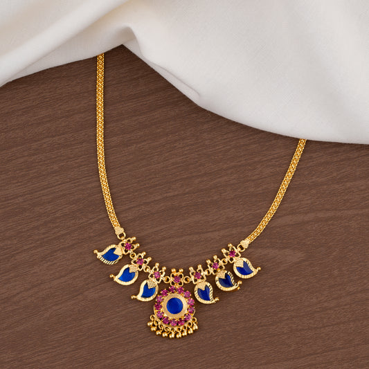 Mango mala blue color