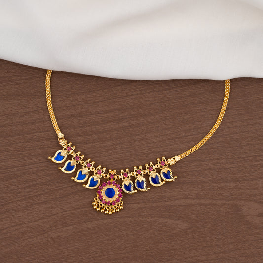 Mango mala four petels blue