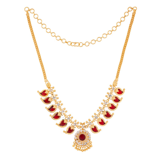 MANGO NECKLACE MNG06R NAYAGOLD MERAGOLD