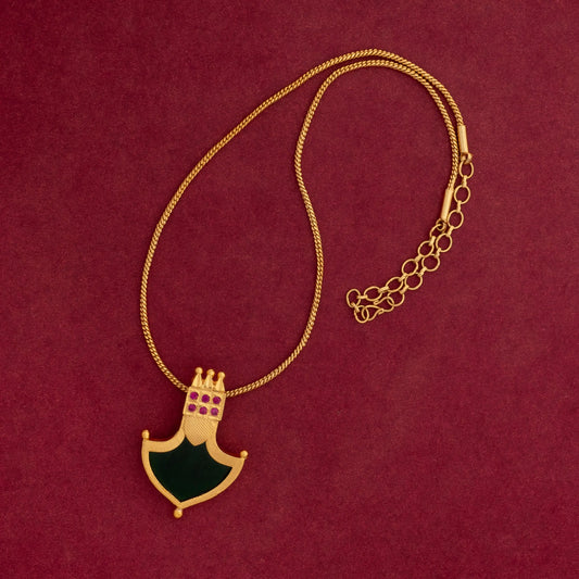 PALAKKA CHAIN PENDANT CP70 NAYAGOLD MERAGOLD