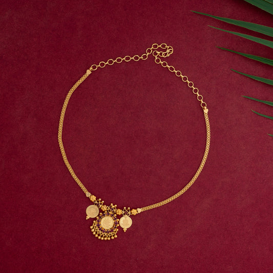 gold plated necklace