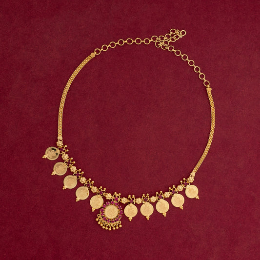 gold plated necklace