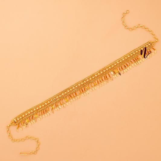 MODERN TYPE TWO LAYER ELAKKATHALI NECKLACE 