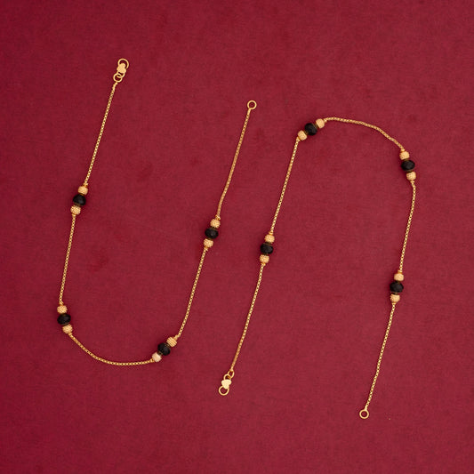 gold plated anklets