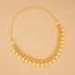 gold plated mango necklace