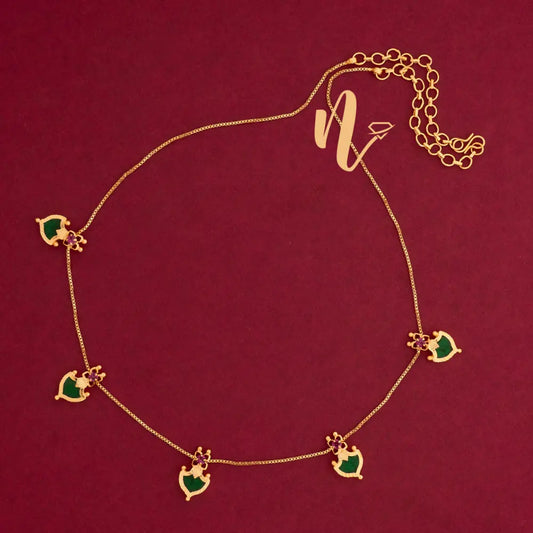 INVISIBLE PALAKKA NECKLACE N 183 NAYAGOLD MERAGOLD
