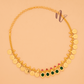 ROUND PENDENT WITH COIN NECKLACE N204