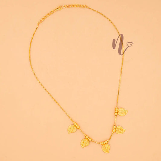 INVISIBLE NECKLACE N208 NAYAGOLD MERAGOLD