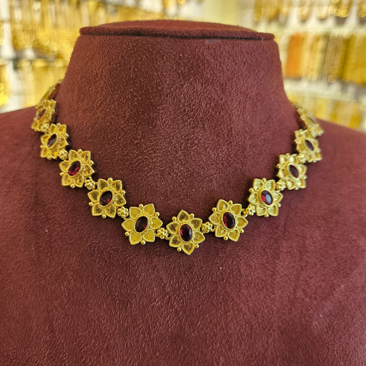 FLOWER NECKLACE N366R