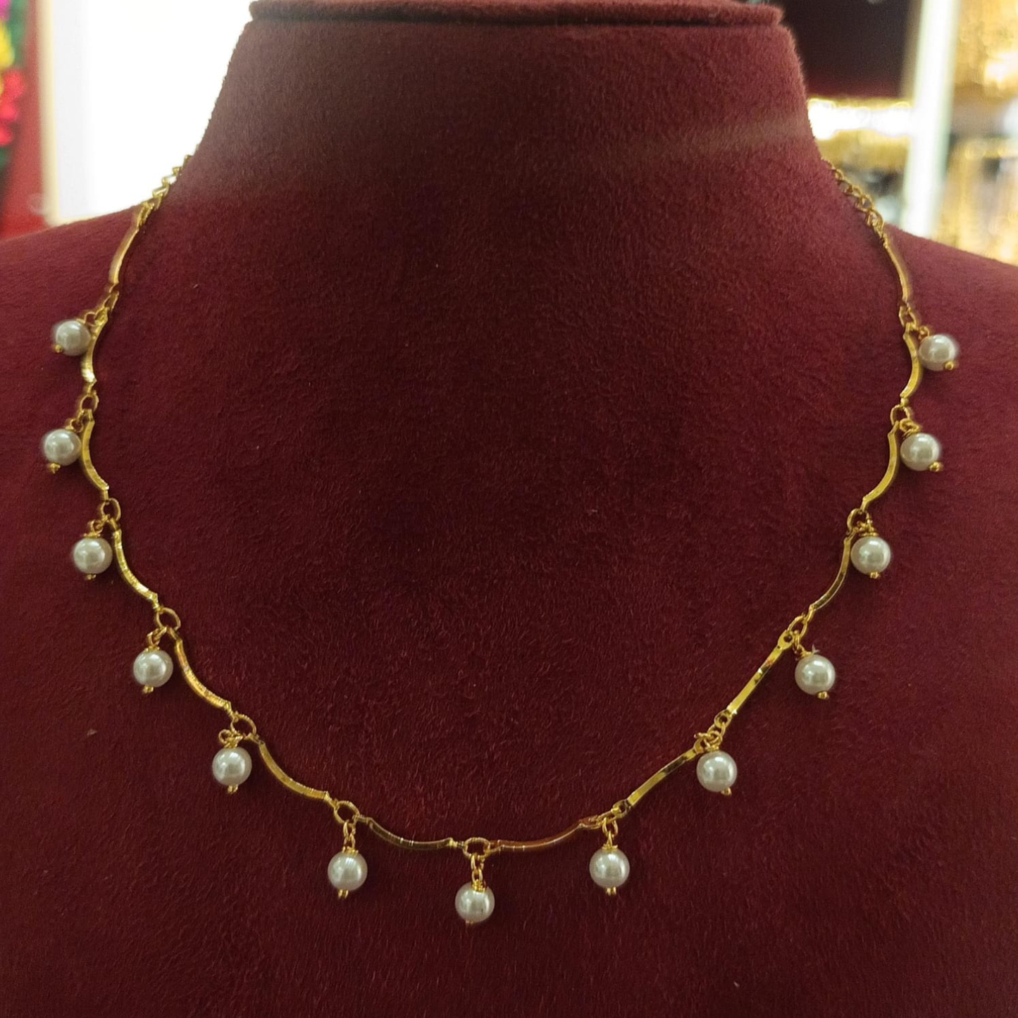 PEARL INVISIBLE NECKLACE N368