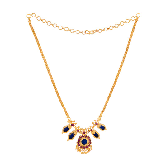 NAGAPADAM MALA NAG2PETELS BLUE COLOR