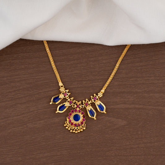 NAGAPADAM MALA NAG2PETELS BLUE COLOR