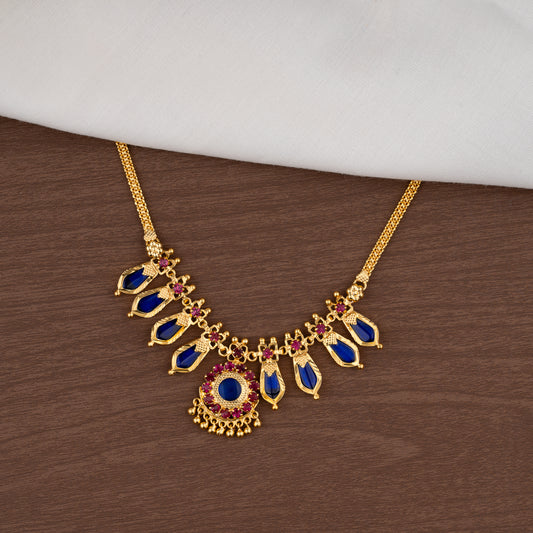 Buy NAGAPADAM MALA PETELS BLUE COLOR Online Kerala