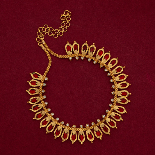 gold plated necklace