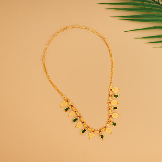 gold plated necklace