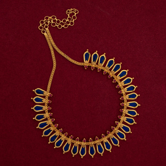 gold plated necklace