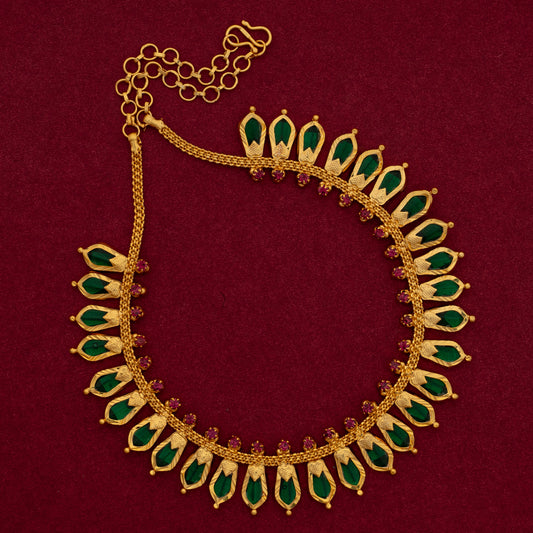 gold plated necklace