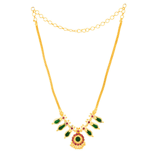 Nagapadam mala three petels green color