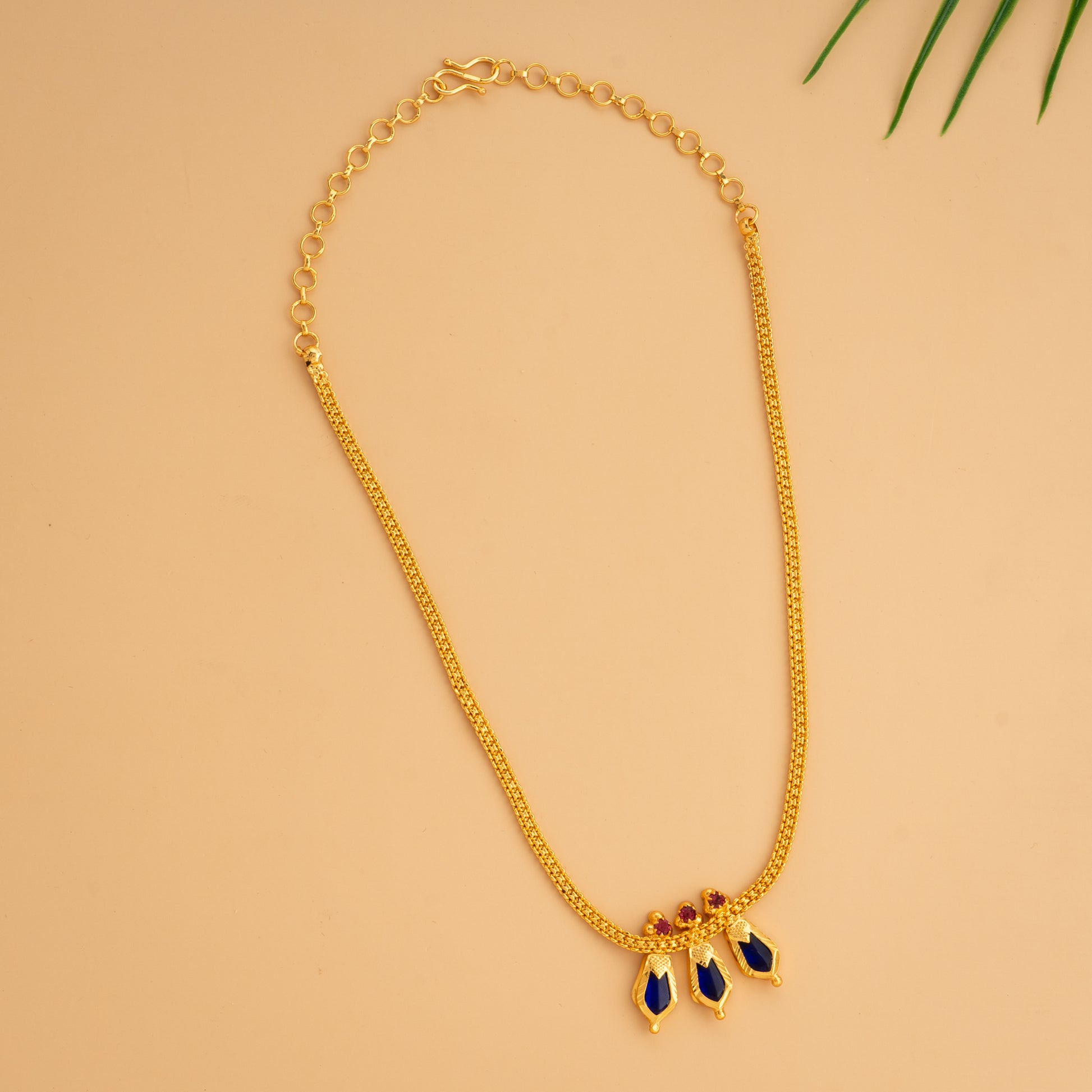 gold plated necklace