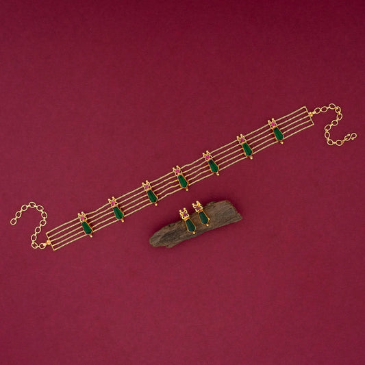gold plated necklace