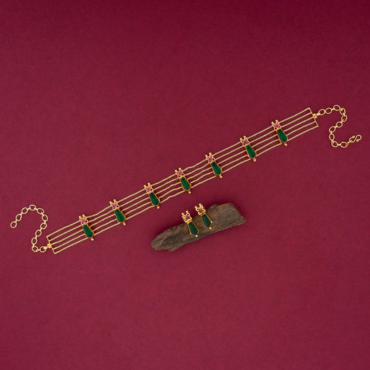 gold plated necklace