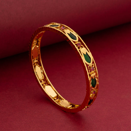 gold plated palakka bangles