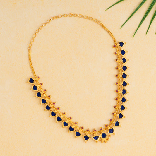 gold plated necklace