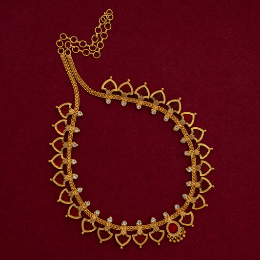 gold plated necklace
