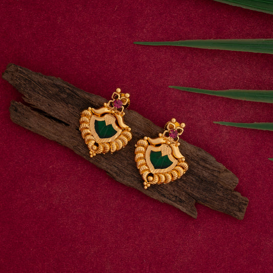 gold plated ear studs