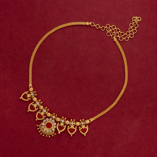 palakka mala three petels red color