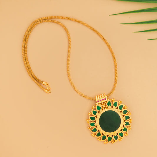 ROUNDMANGOCHAINPENDANT