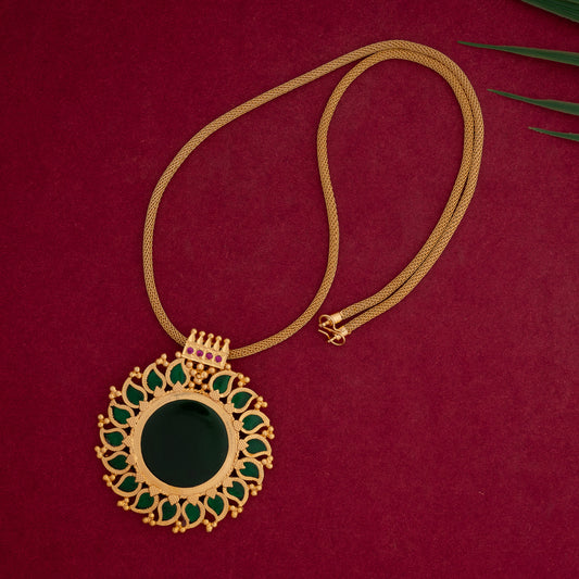 ROUNDMANGOCHAINPENDANT