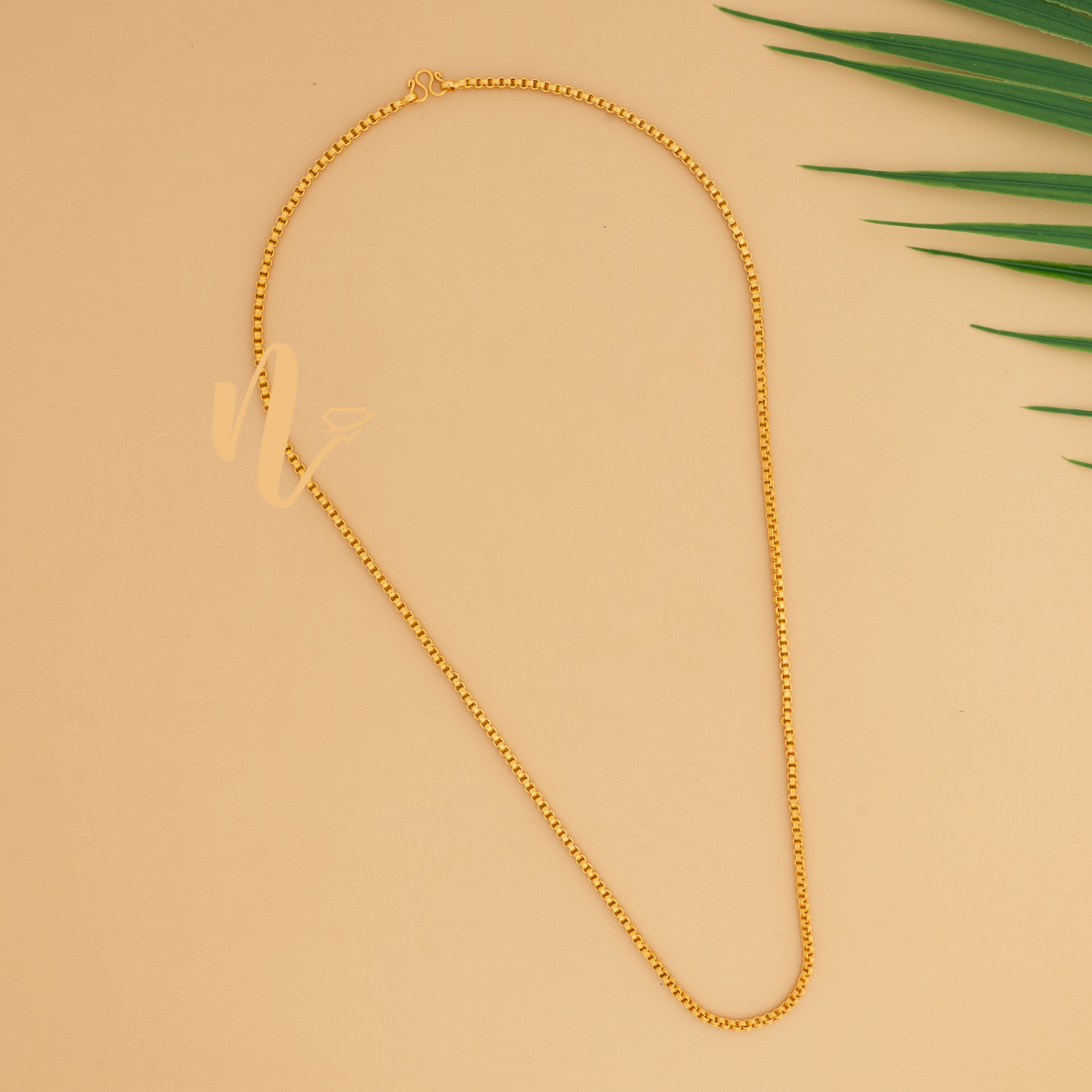 KERALA TRADITIONAL GOLD PLATED DAILY WEAR SAVITHAM CHAIN