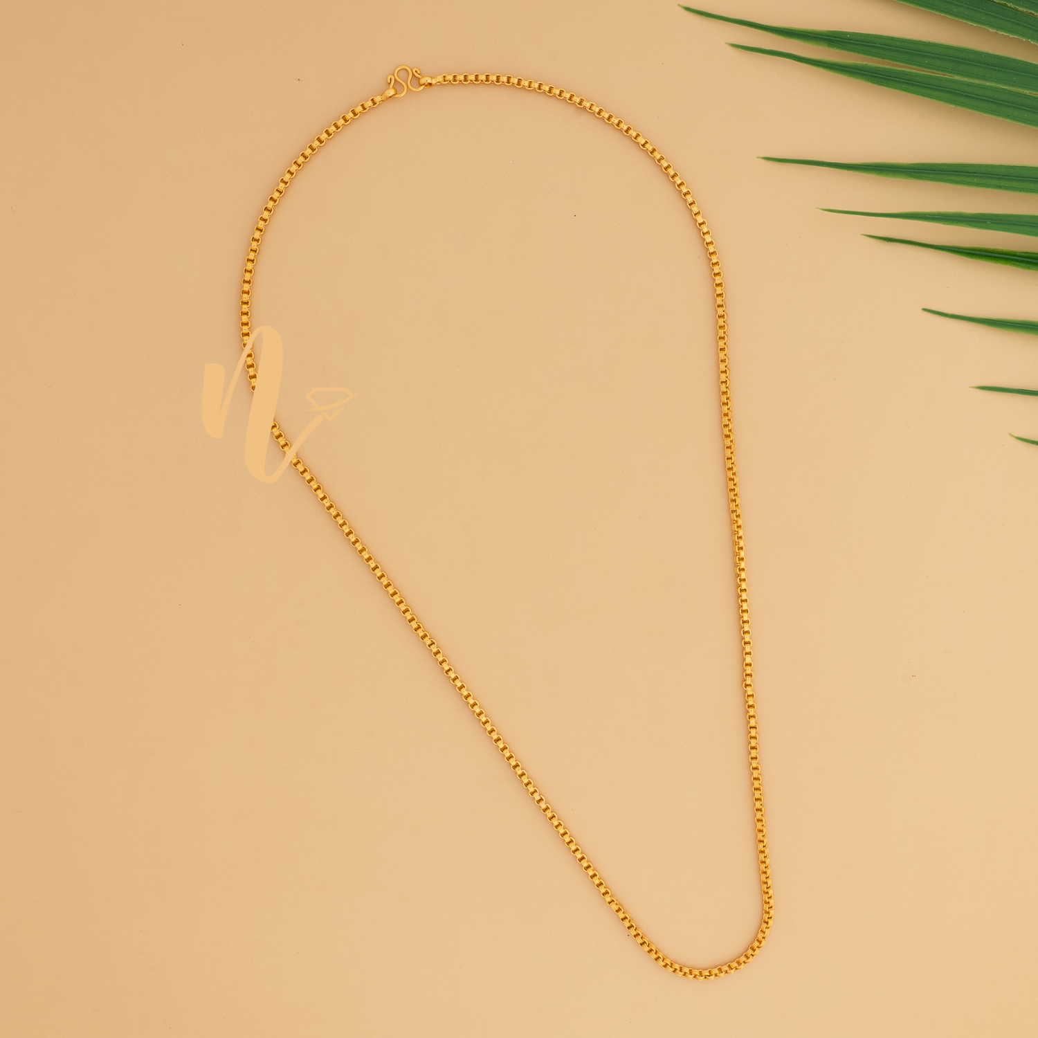 KERALA TRADITIONAL GOLD PLATED DAILY WEAR SAVITHAM CHAIN