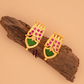 gold plated palakka stud
