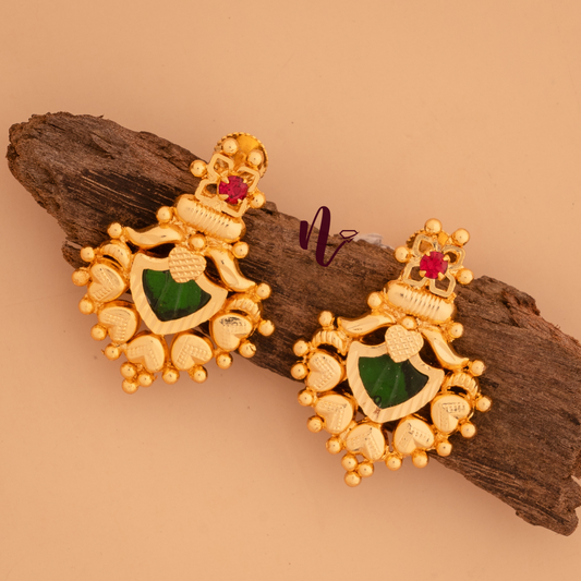 gold plated ear stud