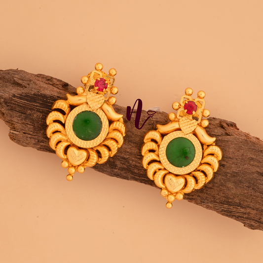 gold plated ear stud