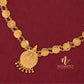  TRADITIONAL GOLD PLATED COIN CHAIN 24 INCH