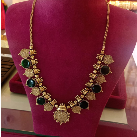 TRADITIONAL LEKSHMI COIN NECKLACE
