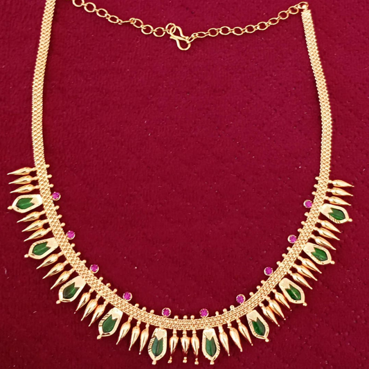TRADITIONAL MULLA NAGAPADAM NECKLACE 