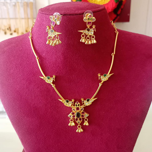 TRANTING PARROT JEWELLERY SET 