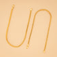 gold plated anklet