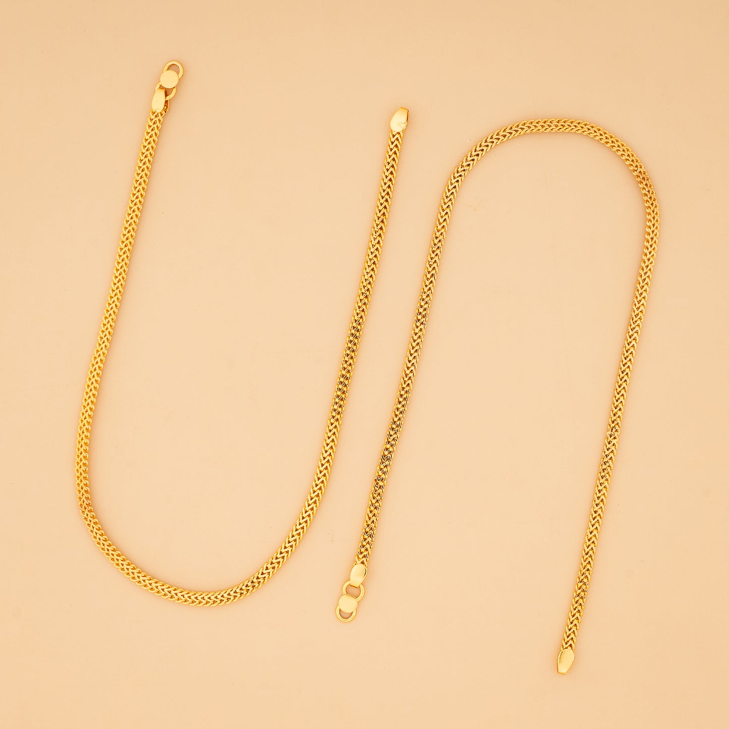 gold plated anklet