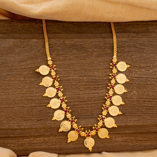 gold plated necklace