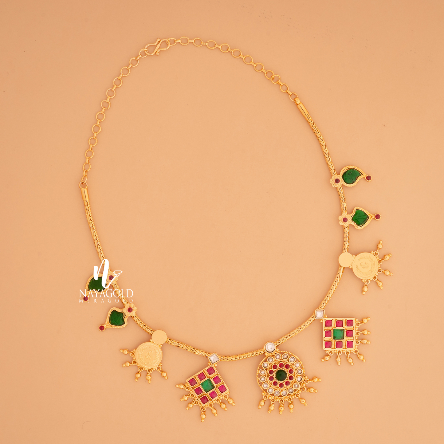 gold plated necklace